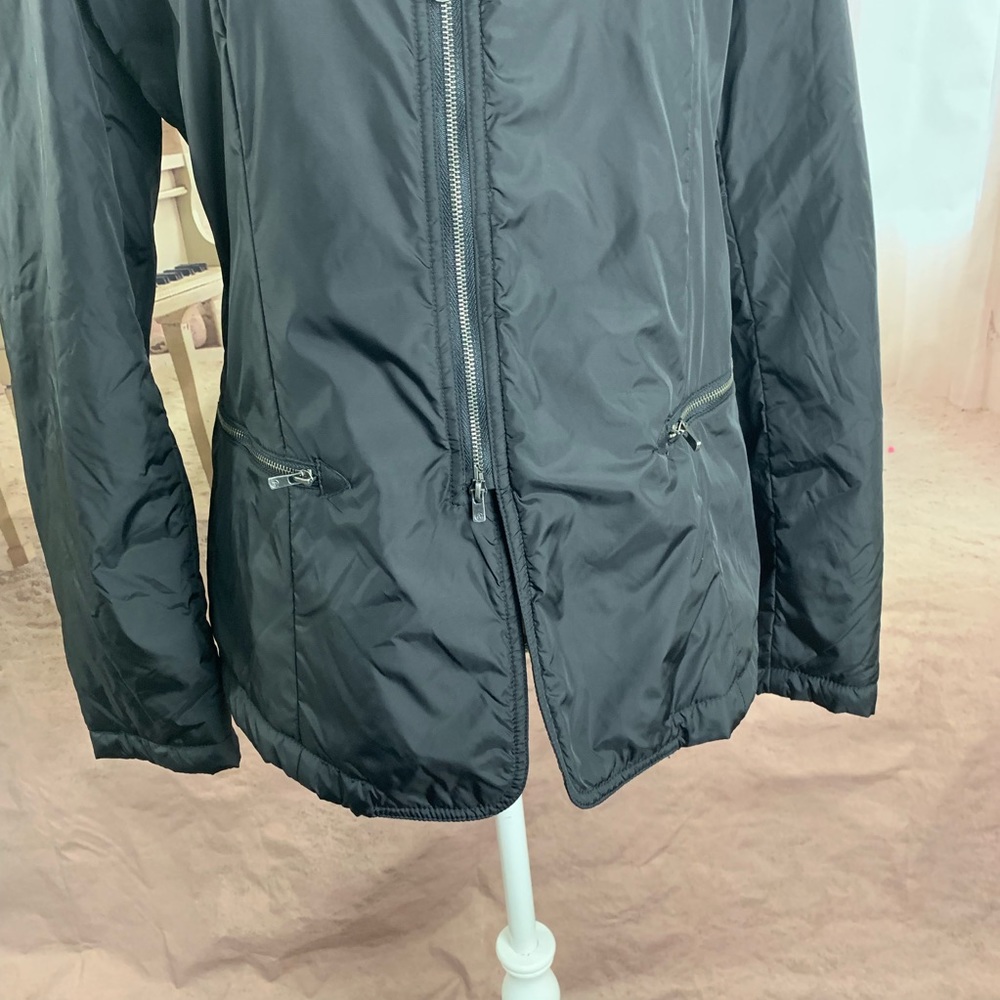 SOLD Armani Collezioni Black puffy Coat - Picture 3 of 7